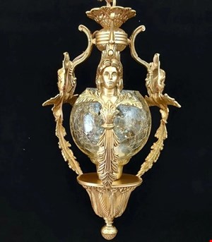 لوستر کلاسیک تک شعله ملائکه کدCY18