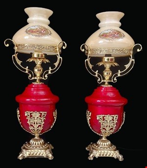 چراغ تزئینی نئوکلاسیک رومیزی الین کد CY28