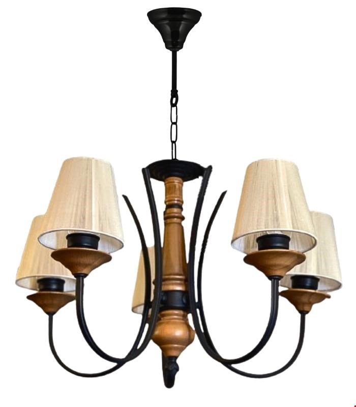 لوستر نئوکلاسیک شیددار الورا مدل LUB-910S
